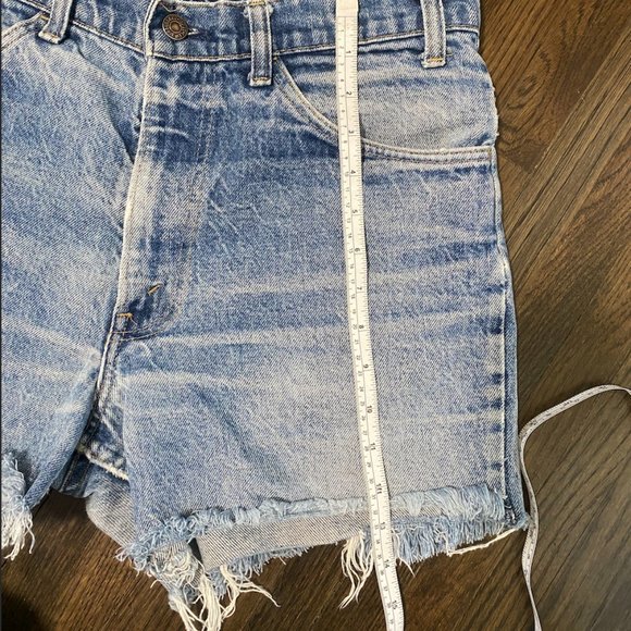 Vintage Orange Tab Levis Shorts - Picture 4 of 4